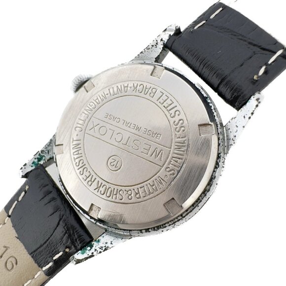 Vintage Westclox Men's Mechanical Wristwatch EB 1495 Swiss Made w Bullseye Style - Picture 5 of 10